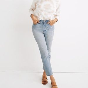 Madewell perfect vintage jeans Fitzgerald wash